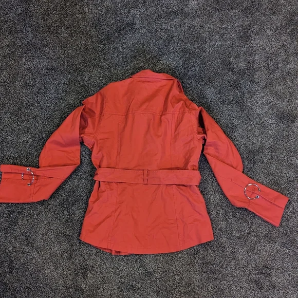 Red Jean Jacket - Picture 2 of 2